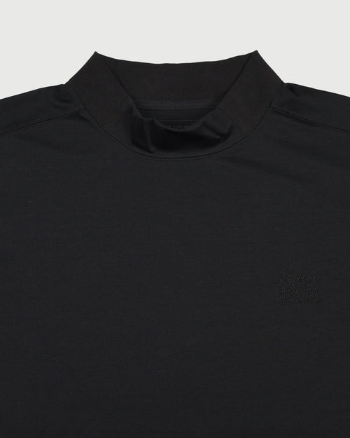 EMBROIDERED MOCKNECK 26SS-5