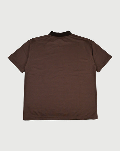 EMBROIDERED MOCKNECK 26SS-5