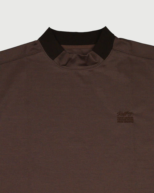 EMBROIDERED MOCKNECK 26SS-5
