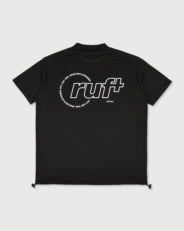 CIRCLE OF FORCE MOCK NECK TEE