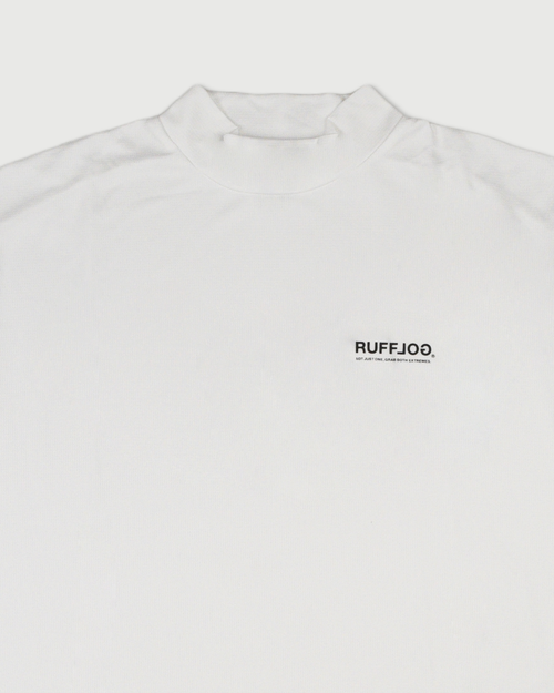 CIRCLE OF FORCE MOCK NECK TEE
