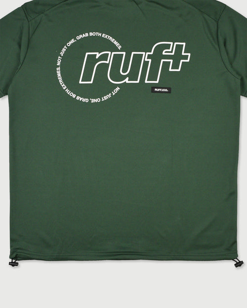 CIRCLE OF FORCE MOCK NECK TEE