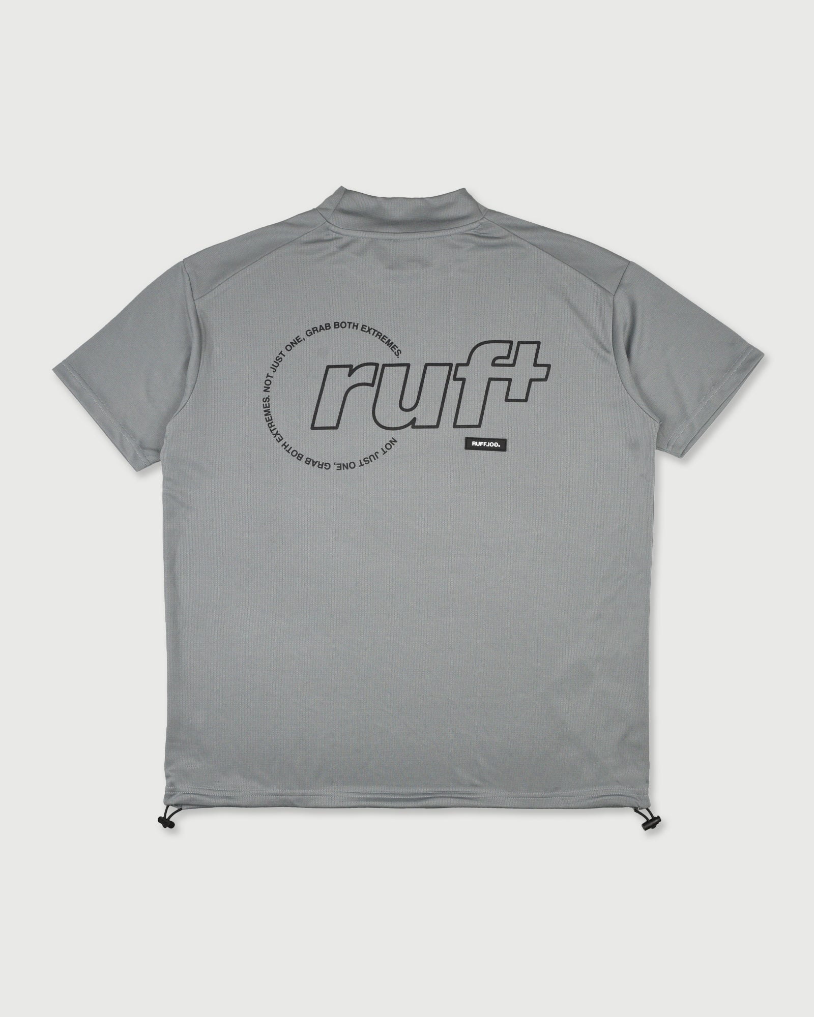 CIRCLE OF FORCE MOCK NECK TEE – RUFFLOG