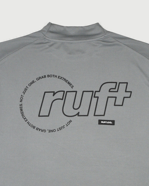 CIRCLE OF FORCE MOCK NECK TEE