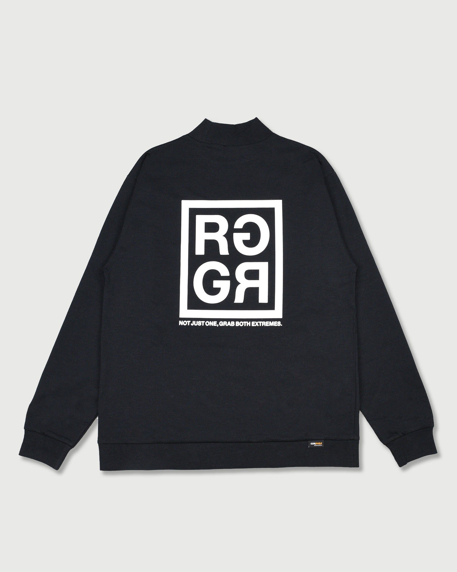 メンズウェア RUFFLOG SQUARE RG LOGO MOCK NECK BLACK RG LOGO L/S MOCK NECK – RUFFLOG