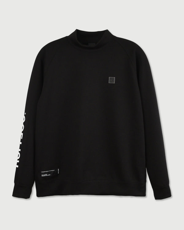 RG SQUARE LOGO L/S MOCKNECK