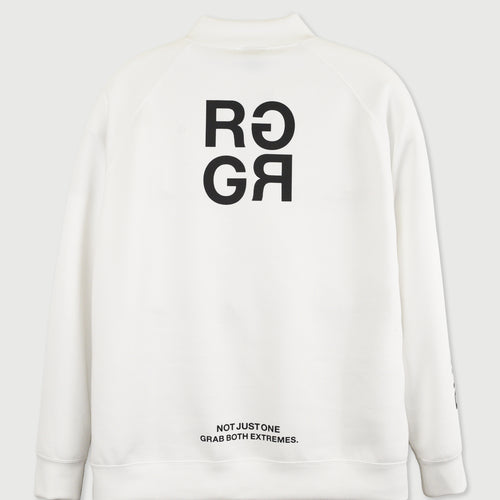 WM RG SQUARE LOGO L/S MOCKNECK