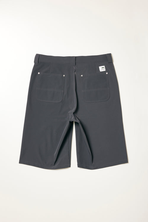 STRETCH TWILL DOUBLE KNEE SHORTS