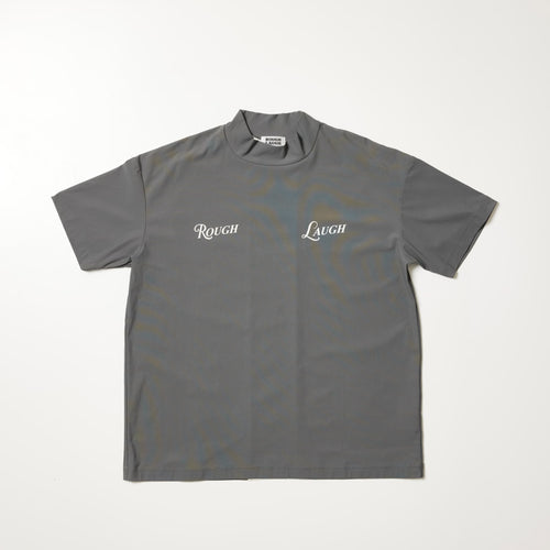 COLOR SCHEME MOCK NECK TEE