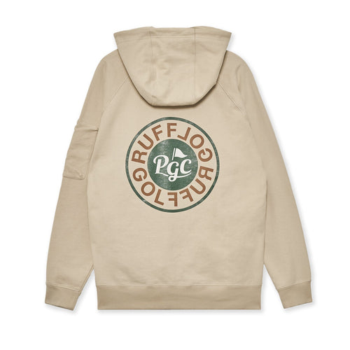 Pacific GOLF CLUB × RUFFLOG Hoodie Sweat Beige