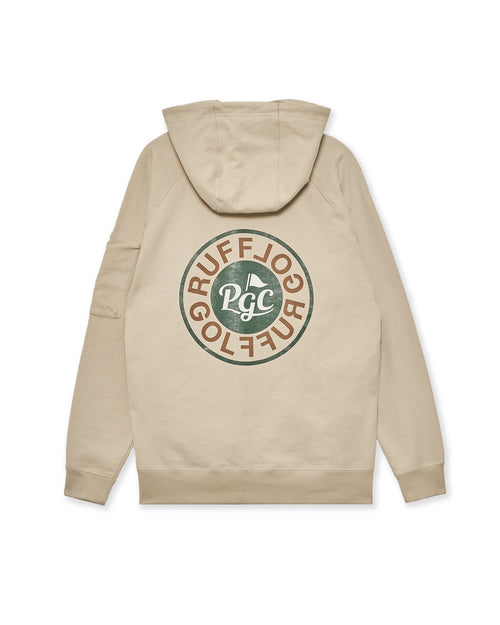Pacific GOLF CLUB × RUFFLOG Hoodie Sweat Beige
