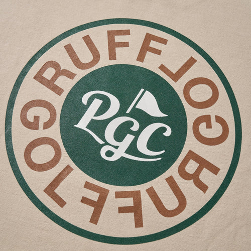 Pacific GOLF CLUB × RUFFLOG Hoodie Sweat Beige