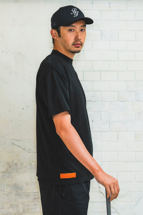 IR SQUARE LOGO S/S TEE BLACK