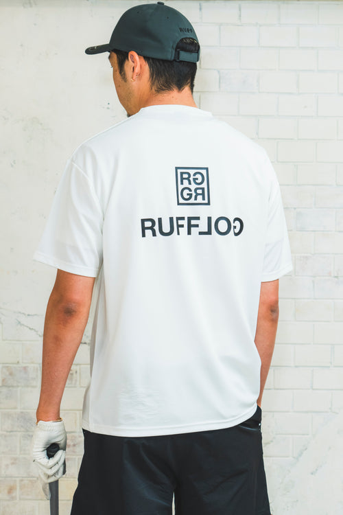 IR SQUARE LOGO S/S TEE WHITE