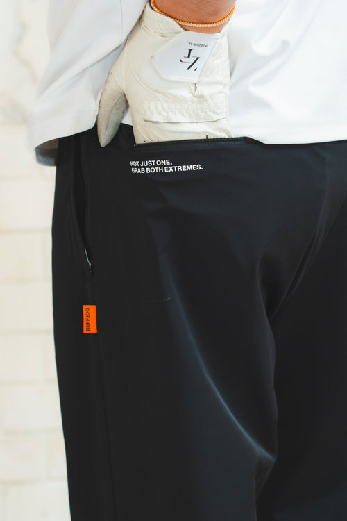 IR RUFF LONG PANTS BLACK