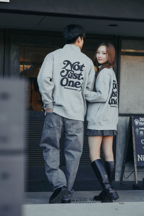 HEAVY WEIGHT NJO HALF ZIP SWEAT