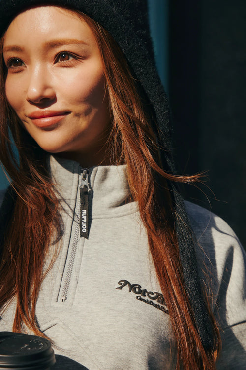 HEAVY WEIGHT NJO HALF ZIP SWEAT