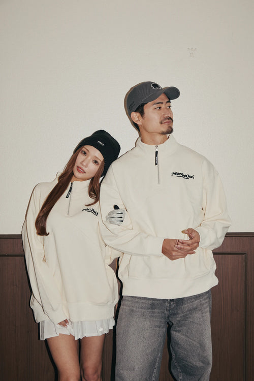 HEAVY WEIGHT NJO HALF ZIP SWEAT