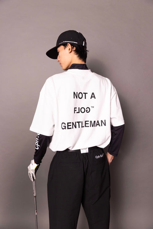 Cph/Golf×RUFFLOG SS MOCK NECK TEE