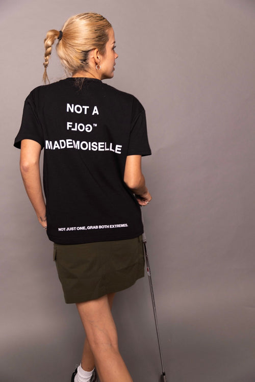 [WOMEN] Cph/Golf×RUFFLOG SS MOCK NECK TEE