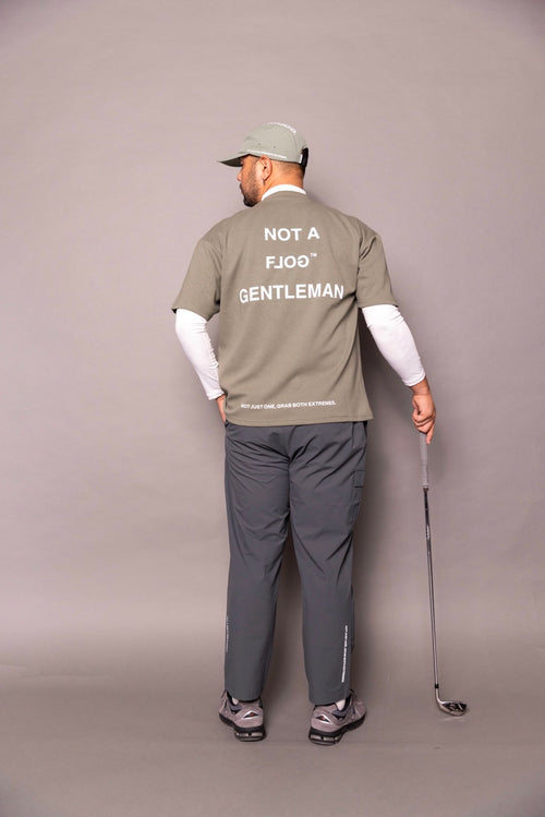 Cph/Golf×RUFFLOG SS MOCK NECK TEE