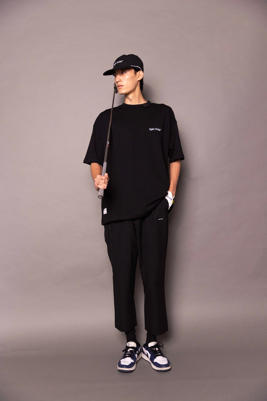 Cph/Golf×RUFFLOG SS MOCK NECK TEE