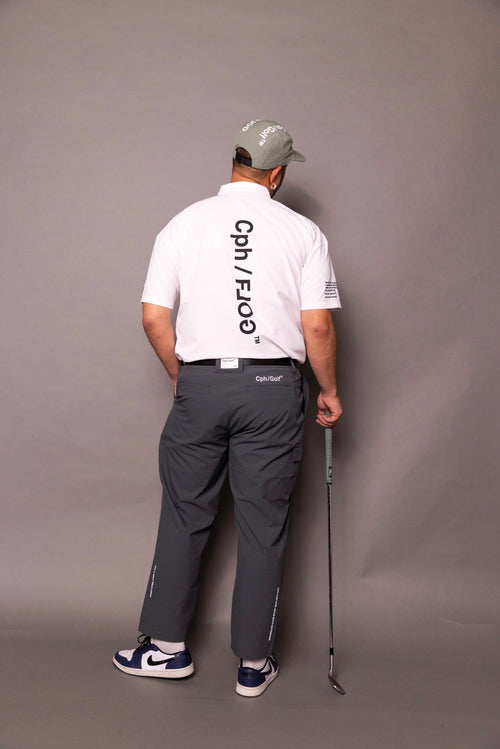 Cph/Golf×RUFFLOG VERTICAL LOGO SS POLO