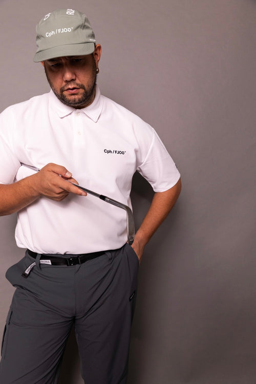 Cph/Golf×RUFFLOG VERTICAL LOGO SS POLO