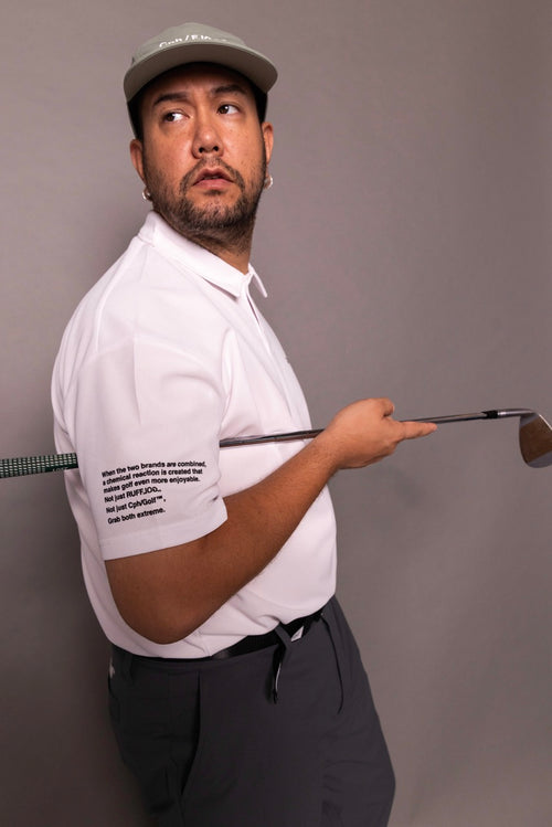 Cph/Golf×RUFFLOG VERTICAL LOGO SS POLO