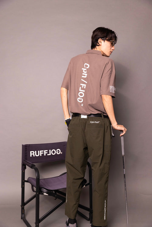 Cph/Golf×RUFFLOG VERTICAL LOGO SS POLO