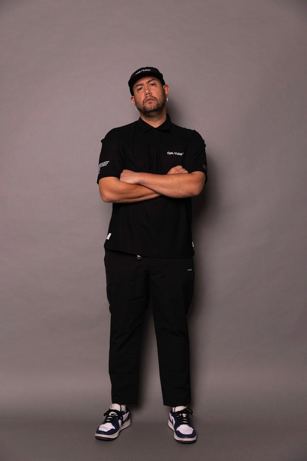 Cph/Golf×RUFFLOG VERTICAL LOGO SS POLO
