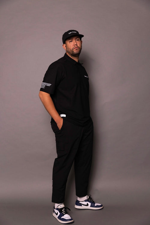 Cph/Golf×RUFFLOG VERTICAL LOGO SS POLO