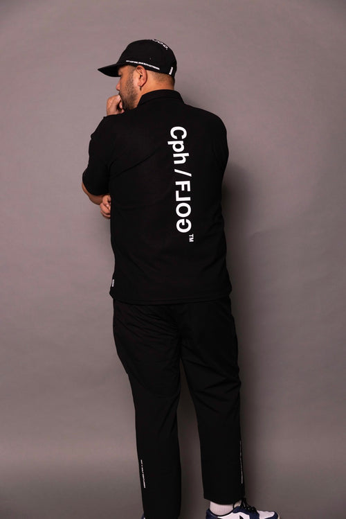 Cph/Golf×RUFFLOG VERTICAL LOGO SS POLO