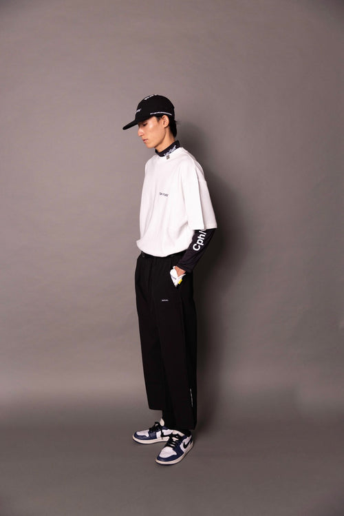 Cph/Golf×RUFFLOG SS MOCK NECK TEE