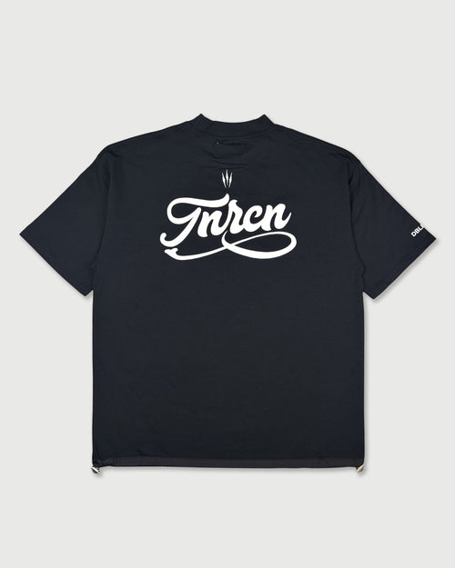 WM SIGNATURE LOGO S/S MOCK NECK TEE