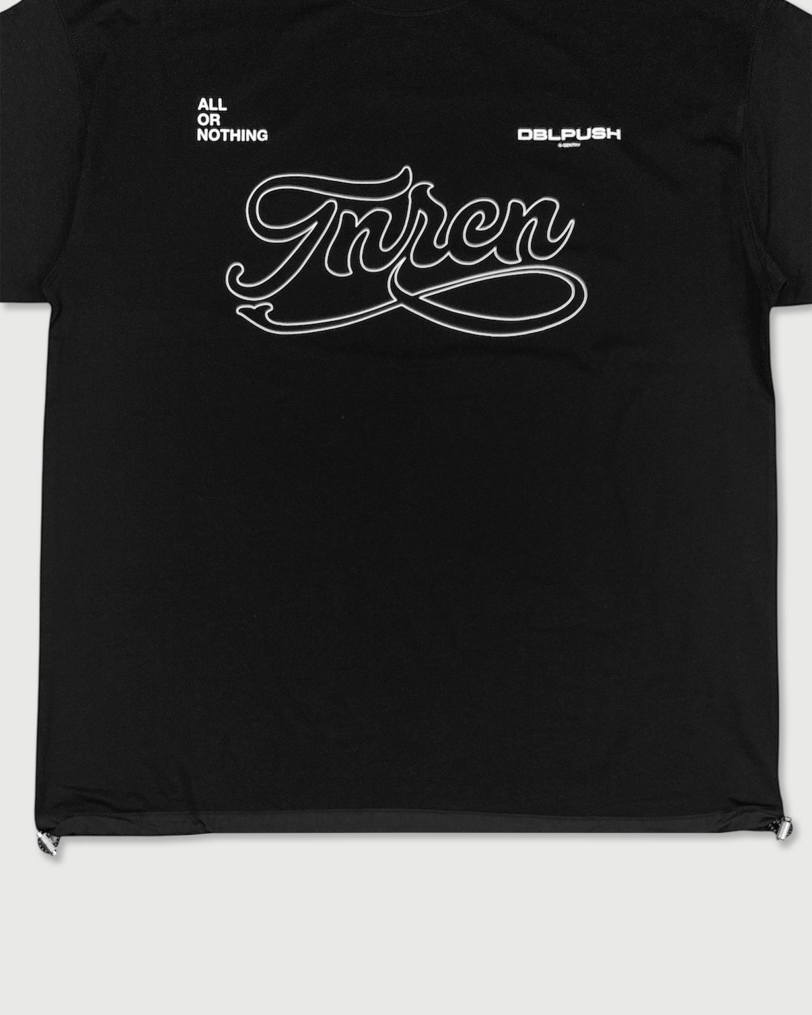 WM VERTICAL LOGO MOCK NECK SHIRTS CHARCOAL – RUFFLOG