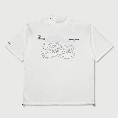 WM SIGNATURE LOGO S/S MOCK NECK TEE