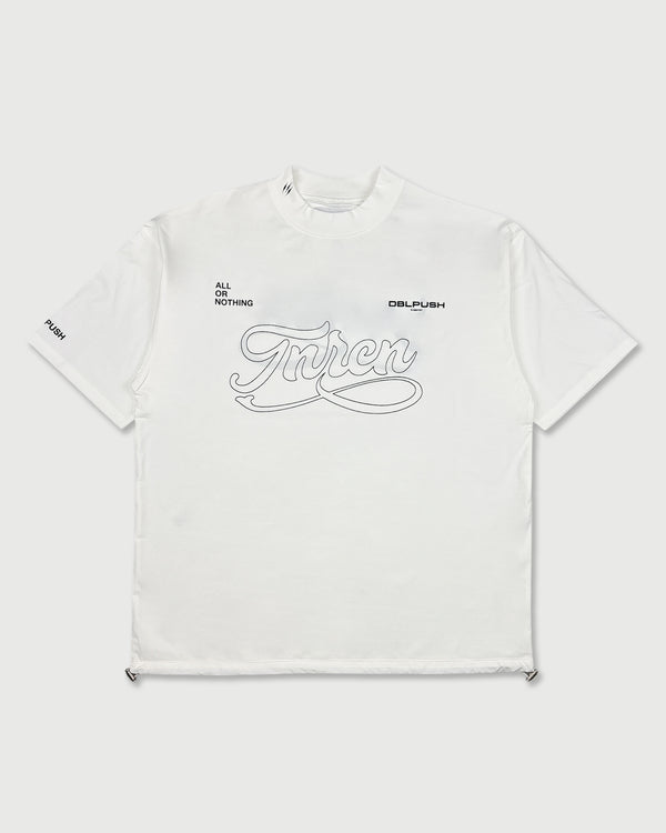 WM SIGNATURE LOGO S/S MOCK NECK TEE