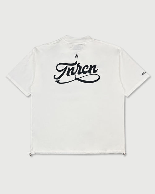 WM SIGNATURE LOGO S/S MOCK NECK TEE