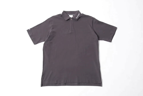 Saunner™️ Logo Polo Shirt Gray