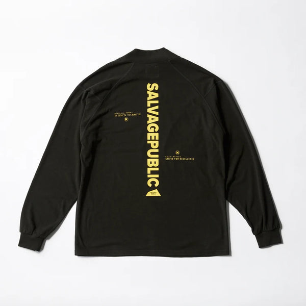 Honu Mockneck L/S (EXCELLENCE) BLACK