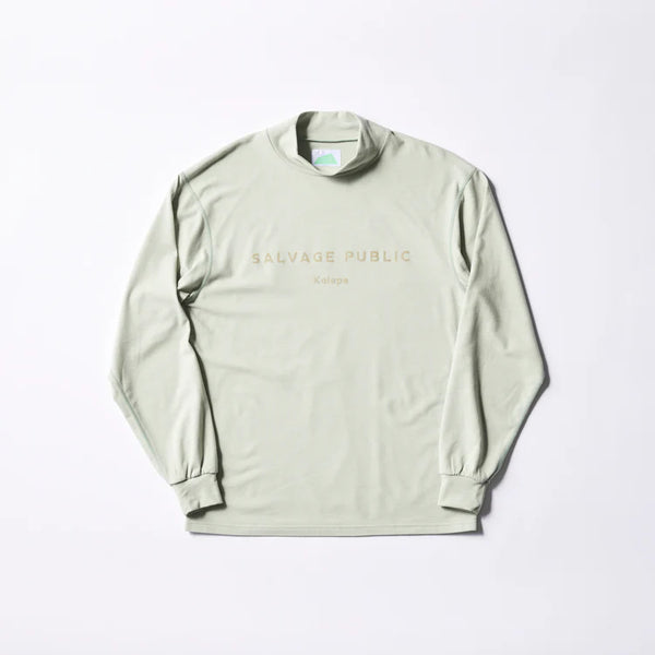 Honu Mockneck L/S (Brand Stamp) SAGE