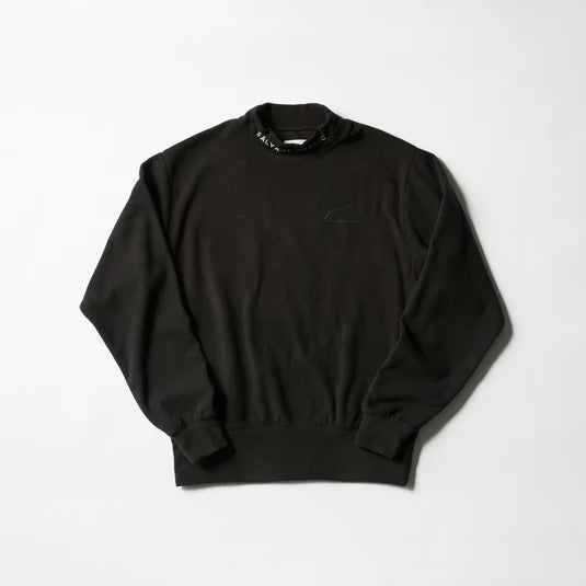 Wela Fleece Mockneck BLACK