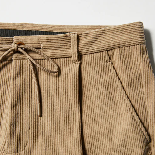 Uka Corduroy Trousers BEIGE