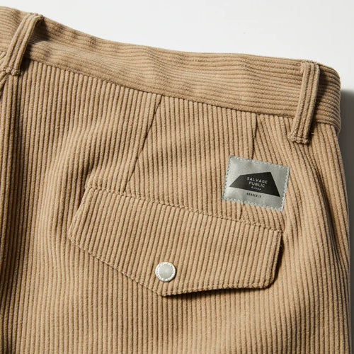 Uka Corduroy Trousers BEIGE