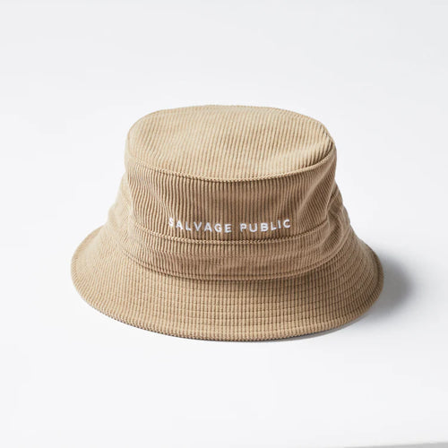 Uka Corduroy Bucket Hat BEIGE