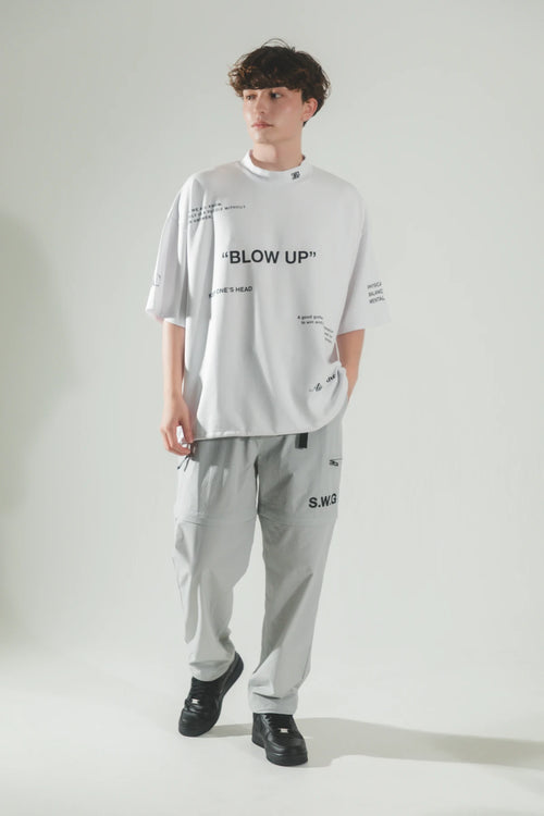 BLOW UP MOCK TEE