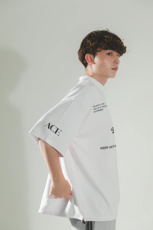 BLOW UP MOCK TEE