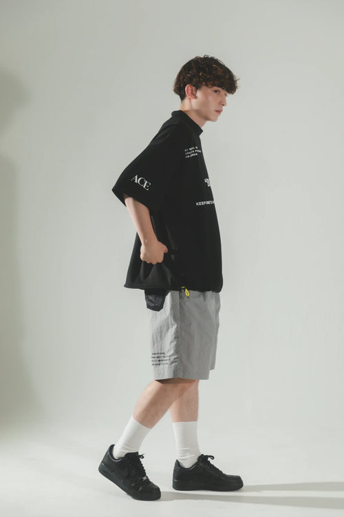 BLOW UP MOCK TEE