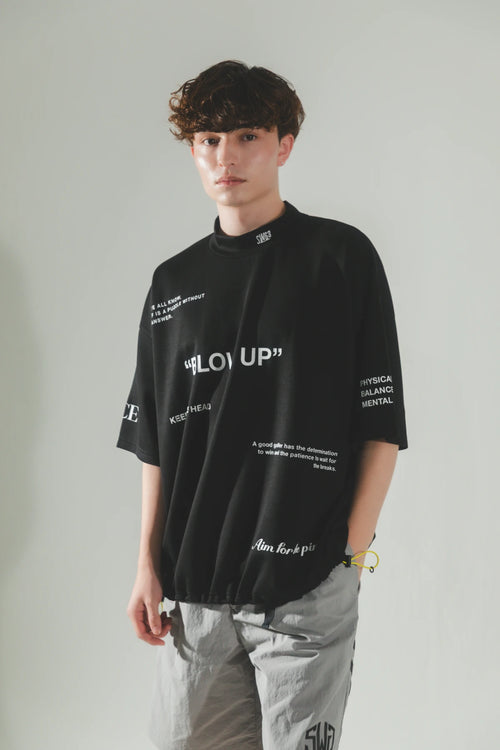 BLOW UP MOCK TEE